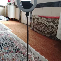 رینگ لایت|دوربین عکاسی و فیلم‌برداری|آبیک, |دیوار