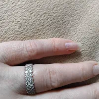 انگشتر نقره بافاکتور|جواهرات|تبریز, |دیوار