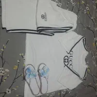 ست گوچی ست گیپور بامبر کت لی ست لی سفید