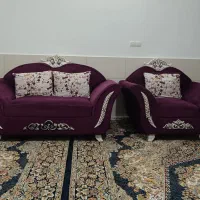 مبل راحتی 11نفره کارکرده|مبلمان خانگی و میز عسلی|آباده, |دیوار