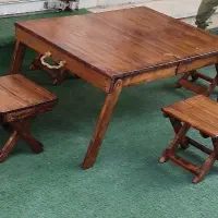 میزوصندلی چوبی تاشو چمدانی|کوهنوردی و کمپینگ|بندر ماهشهر, |دیوار