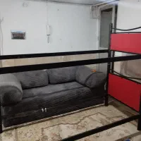 تخت ۲ طبقه میله ای