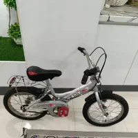 دوچرخه 16 نقره ای رنگ فابریک