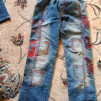 شلوار لی بچگانه|کفش و لباس بچه|فولادشهر, B2|دیوار