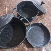 ست قابلمه و ماهیتابه چدن