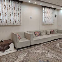 مبل مدل ال با جلو مبلی