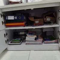 میز چاپگر رومیزی بزرگ، و کمد وسایل|مبلمان اداری|رشت, نامجو|دیوار