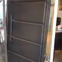 جوشکار والپست درب ورودی سربندی نرده حفاظ قاب فلزی|خدمات پیشه و مهارت|رشت, کوی طالقانی|دیوار