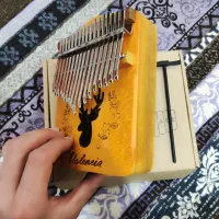 کالیمبا ۱۷ تیغه|سازهای سنتی|قیدار, |دیوار