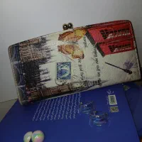 کیف دستی دخترانه/زنانه دو طرفه دارای دو طرح متفاوت