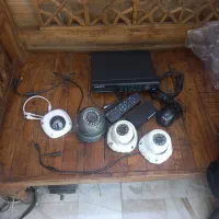 دوربین مدار بسته با دستگاه ۴ کانال