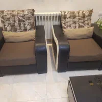 مبلمان ۷ نفره بهمراه جلومبلی