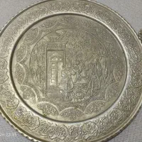 سینی مسی حکاکی شده