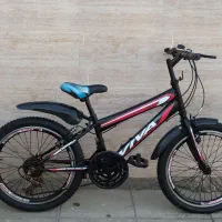 دوچرخه سایز 20 دنده‌ای رینگ آلمینیومی تمیز شیک|دوچرخه، اسکیت، اسکوتر|آبادان, |دیوار