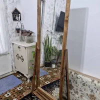 لوازم منزل آینه بخاری گازسوز میز سه تیکه