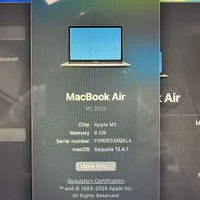مک بوک ایر 2020 Macbook Air m1|رایانه همراه|تهران, میدان ولیعصر|دیوار