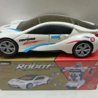 اسباب بازی ماشین تبدیل شونده رباط