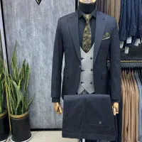 کت و شلوار مردانه مجلسی / جلیقه دورو|لباس|تهران, عبدل‌آباد|دیوار