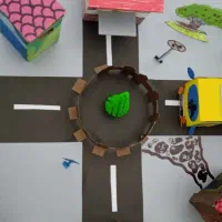 ساخت کاردستی واسیاب ابی برای مدارس ودانش اموزان|اسباب‌‌بازی|قم, تعویض پلاک|دیوار