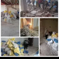 کارگر تخریب کنده کاری حمل مصاله نخاله ب طبقات|خدمات پیشه و مهارت|گرگان, |دیوار