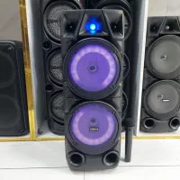 اسپیکر باند تکی شارژی میکروفون بیسیم|سیستم صوتی خانگی|تبریز, |دیوار