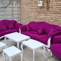 مبل ۷ نفره راحتی|مبلمان خانگی و میز عسلی|مشگین شهر, |دیوار