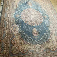 دو تخته فرش6متری فیروزه ای