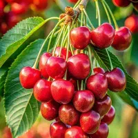 کارگر میوه چینی- باغ میوه