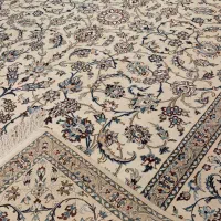 جفت 9 متری نائین اصل نقشه افشان دست بافت|فرش|اصفهان, نقش جهان|دیوار