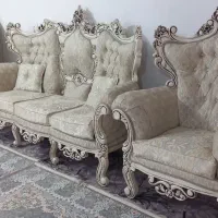 مبل سلطنتی ۹ نفره|مبلمان خانگی و میز عسلی|ماهدشت, |دیوار