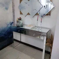 آینه و کنسول شیشه و ام دی اف