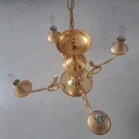 لوستر طلایی مات و براق طلایی رنگ