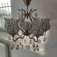 لوستر پذیرایی و اتاق خواب