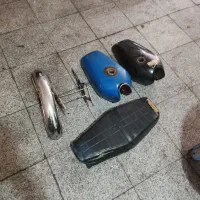باک و زین و ترکبند و گلگیر کاربرات هندا 125 لوازم