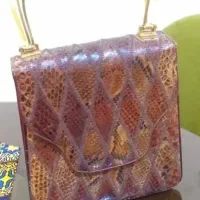 کیف قدیمی کلکسیونی پوست اصل