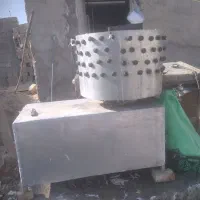 دستگاه پرکن مرغ همراه با پنج عددقفس