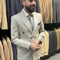 کت و شلوار دبل برست دیپلمات