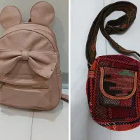 کوله پشتی دخترانه و کیف سنتی اسپرت