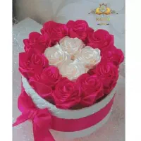 گل روبانی|گل مصنوعی|زرقان, |دیوار