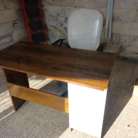 میز تحریر کامپیوتر با صندلی گردان نو استفاده نشده