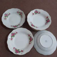 بشقاب گل سرخی