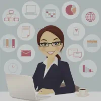خانم با سابقه جهت کار اداری