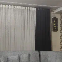 پرده پانچ‌  مخمل قهوه ای با بهترین کیفیت|پرده، رانر، رومیزی|شیراز, شهرک سراج‎|دیوار