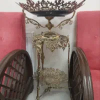 ظرف میوه خوری کنار سالنی /از جنس برنج /