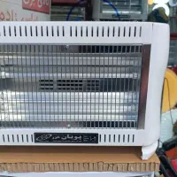 بخاری برقی 5 شعله فن دار پویان خزر با گرمایش ۷ ت