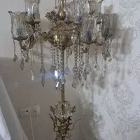 کنار سالنی برنجی سطل و دستمال برنجی