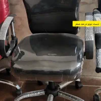 صندلی کامپیوتر جکدار چرخدار تابوره