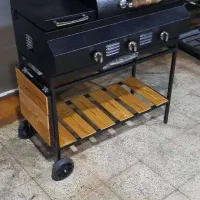 باربیکیو با سینک کابینت پلوپز سرخ کن|اجاق گاز و لوازم برقی پخت‌وپز|کرج, جهان‌شهر|دیوار