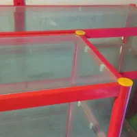 ویترین شیشه ای مغازه