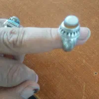 انگشتر عقیق سه پوس دست ساز نوروزی|بدلیجات|پاکدشت, پاکدشت (مامازند)|دیوار